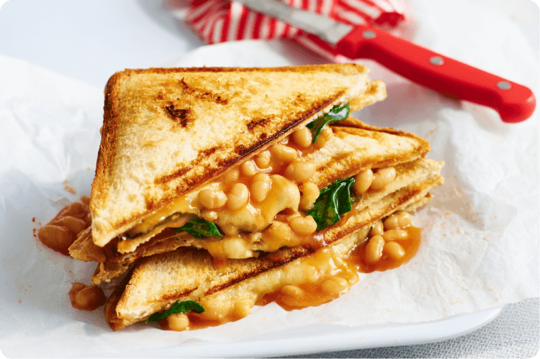 Baked Beans Jaffle